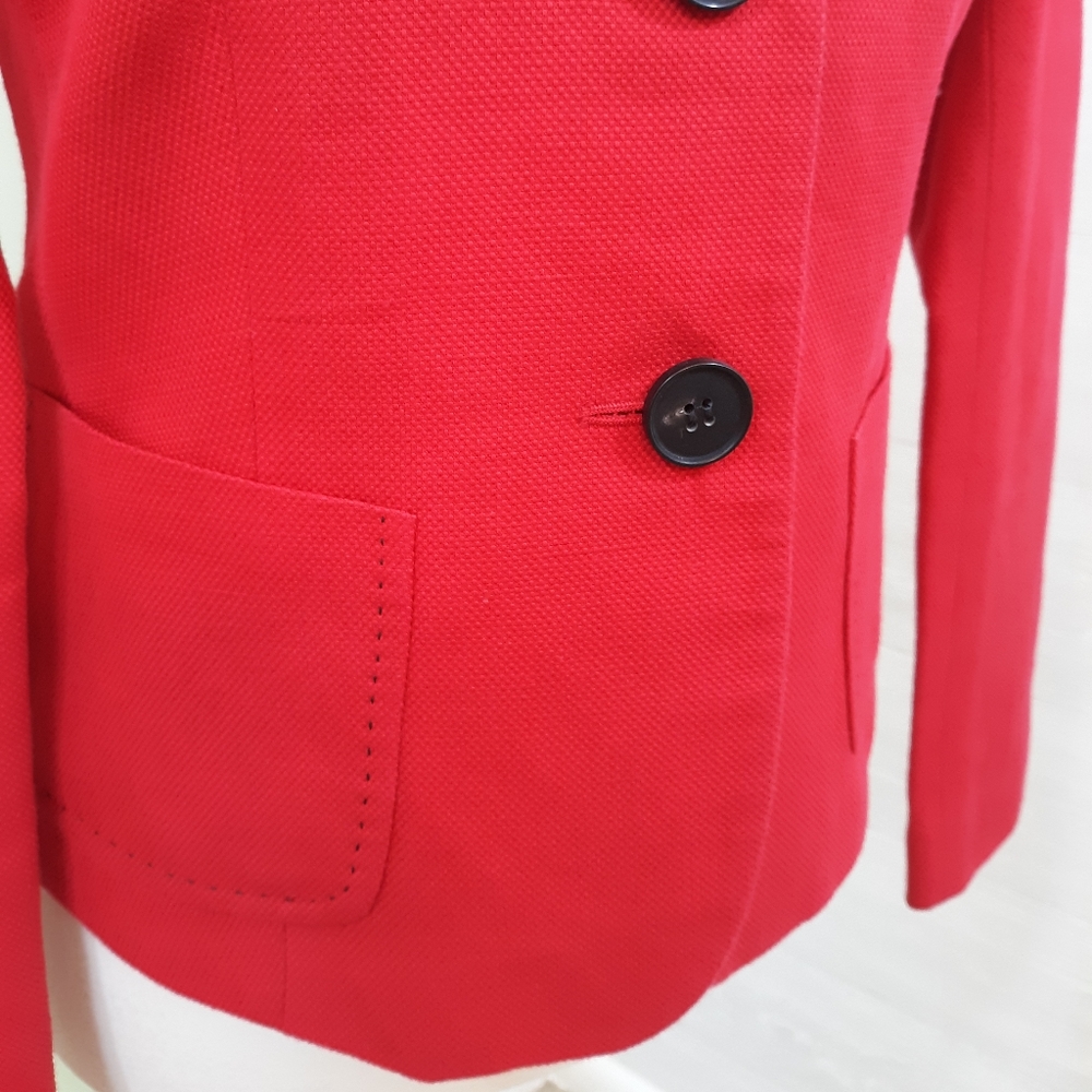 Lafayette 148 linen blend jacket blazer sz 0 - Picture 5 of 8